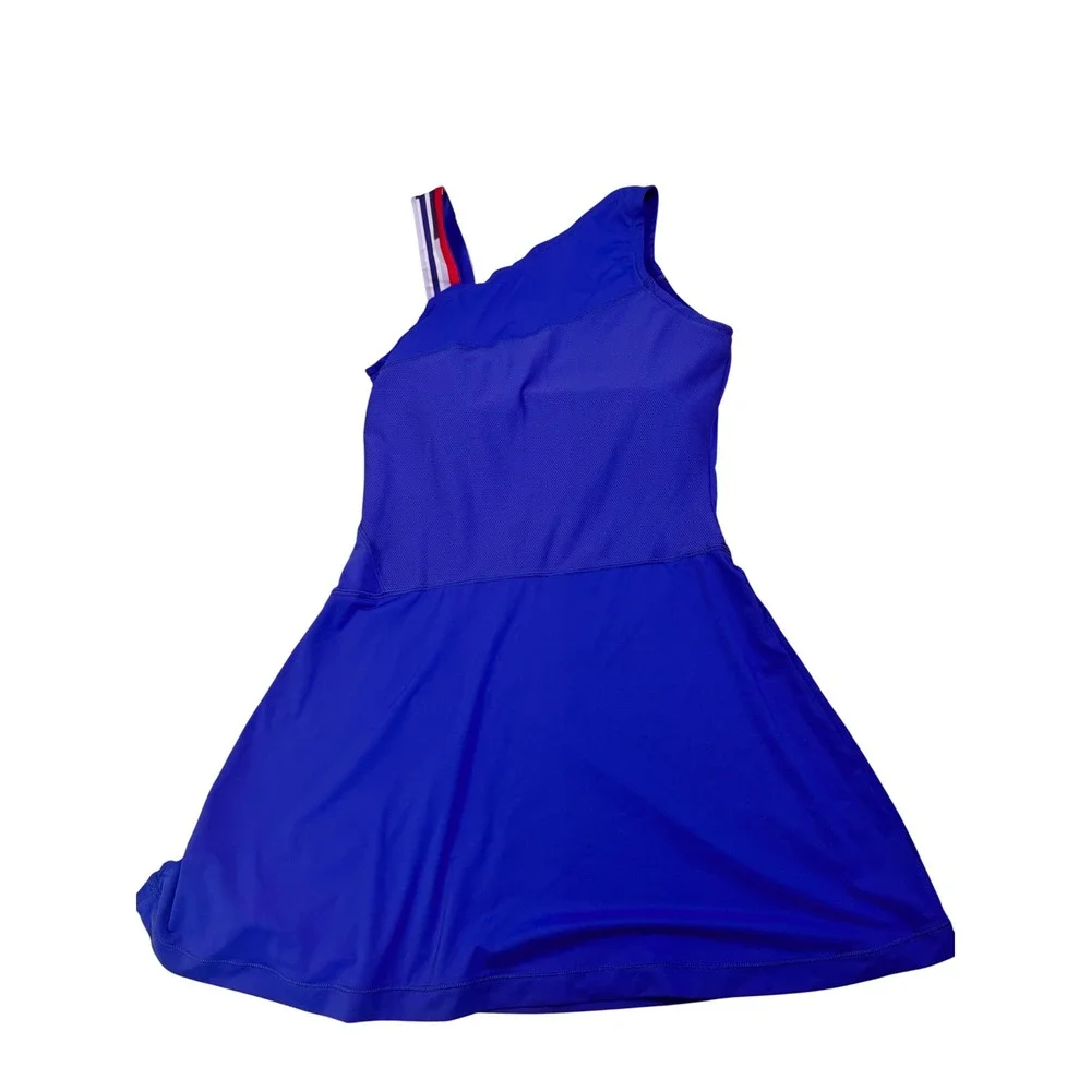 Nike Victoria Azarenka Break Point Blue Tennis Dress M - Picture 7 of 9